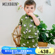 Milkbarn2025春夏新品兒童短袖襯衫套裝嬰兒衣服寶寶外出服童裝 黑臉小羊羔 90 (18-24月-參考身高80-90cm)