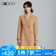 G2000【多面彈性】G2000女裝商場新款彈性柔軟西裝型連衣裙 卡其色 S /34