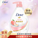 多芬（Dove）沐浴露液持久留香牛奶滋潤保濕潤膚淋浴家用清潔洗浴官方正品旗艦 【桃悅水透】1kg瓶（正裝）