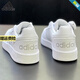 阿迪達(dá)斯 （adidas）休閑鞋女鞋秋季新款NEO運(yùn)動鞋小白鞋輕便百搭低幫板鞋 FW3535白色鐳射標(biāo) 36.5