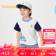 巴拉巴拉童裝寶寶短袖t恤兒童衣服男童上衣2025夏裝寬松208225117119