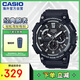 卡西歐（CASIO）手表 經(jīng)典大盤休閑時尚腕表戶外運動防水男士手表 MCW-200H-1AVDF