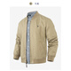 LAUREN BY RALPH LAURENRalph Lauren拉夫勞倫新品美式休閑秋冬款立領(lǐng)夾克男女款外套男裝 卡其【棒球/領(lǐng)】 L （適合150-170斤穿）