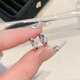 花有心柿黑色星星耳釘耳飾女素圈耳環(huán)2025新款爆款高級感耳扣耳墜耳圈飾品 黑色星星落下耳扣（2只）