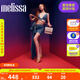 梅麗莎Melissa梅麗莎Sophie 芭蕾鞋女士蝴蝶結(jié)果凍單鞋35701 米色 AS765 37