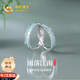 中國黃金青花瓷情侶戒指男女求婚銀對戒七夕情人節(jié)禮物送女友老婆生日 煙雨江南情侶對戒【京速達(dá)】