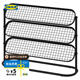 宜家（IKEA）ALGANAS艾佳奈斯鞋架簡易門口家用多層室內(nèi)鞋架子 鞋架黑色