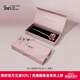She's茜子原創(chuàng)手工釘珠漸變刺繡花朵盤(pán)發(fā)發(fā)簪新中式高級(jí)感發(fā)釵簪子發(fā)飾 紅色A0