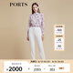 PORTS寶姿商場(chǎng)同款春季新品女裝長(zhǎng)袖襯衫上衣LD8B104PPT028 粉色印花 XL (10)