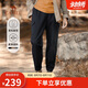 駱駝（CAMEL）機能工裝休閑褲男女士加絨保暖潮流寬松束腳長褲子冬季M13CAWI134