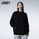 江南布衣（JNBY）秋季連帽針織衫女毛衣寬松休閑不規則柔軟舒適上衣5NA314860