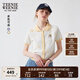 Teenie Weenie小熊女裝毛針織衫2025年夏季新款少女感甜美學(xué)院短袖 黃色 S