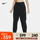 耐克（NIKE）Therma-FIT One女子戶外加絨保暖褲子寬松休閑運(yùn)動長褲 FB5579-010 L