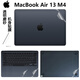 格瑪斯（gemasi） 13.6英寸MacBook Air13 A3240 2025款 貼紙筆記本電腦保護(hù)膜A3113筆記本外殼膜A2681機(jī)身個性貼膜 純色材質(zhì)：【透明磨砂】 任意三面【默認(rèn)ACD面