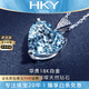 ?？ㄒ?HEEKAIYI項(xiàng)鏈女士海藍(lán)寶石項(xiàng)鏈奢侈首飾七夕情人節(jié)生日禮物送老婆送女友 海藍(lán)寶石項(xiàng)鏈（3.5克拉/18k金鏈）