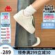 卡帕（Kappa）女鞋夏季2025新款透氣小白鞋子女款休閑運(yùn)動(dòng)板鞋女潮鞋 奶茶粉 38