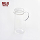 無印良品（MUJI）耐熱玻璃 水壺  冷泡家用茶壺玻璃壺涼水壺 1000ml