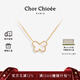CHOR CHIOEE杜蔻蝴蝶項鏈女高級氣質(zhì)輕奢項鏈七夕情人節(jié)生日禮物【吉娜同款】 白貝母