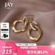 Jay 2025新款設計菱形耳環(huán)女耳飾七夕情人節(jié)禮物送女友