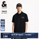 杰克·瓊斯（JACK&JONES） 百搭時(shí)尚簡(jiǎn)約寬松休閑膠印速干涼感polo領(lǐng)半袖T恤男裝225206011