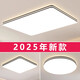 家用客廳大燈吸頂燈2025新款大廳主臥室燈具現(xiàn)代簡約大氣辦公室18 40cm-高亮白光24w