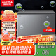 澳柯瑪（AUCMA）256升家商兩用冰柜 冷藏冷凍轉(zhuǎn)化冷柜 一級能效兩用臥式冰柜風(fēng)冷無霜電子控溫 pcm內(nèi)膽 BC/BD-256WDHXF深灰色 256L