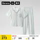蕉內(nèi)【趙露思同款】絲絲515H男女士睡衣天絲情侶家居服春夏季冰絲涼感