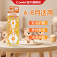 Combi康貝兒童牙刷柔軟刷毛6月+分齡護(hù)齒口腔清潔口腔護(hù)理洗漱牙齒清理 STEP1（6-8個(gè)月） 新版（1支裝）