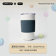 錦暉陶瓷【磨砂自滅菌隨行杯】錦暉陶瓷高顏值直飲杯便攜帶蓋情侶杯喝水杯 莫奈白