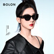 BOLON暴龍眼鏡楊紫同款寬腿貓眼太陽鏡防紫外線墨鏡女時尚優(yōu)雅 BL3189 C10-酷感黑