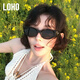 眼鏡生活（LOHO）富家千金風(fēng)防紫外線(xiàn)墨鏡女25新品度假貓眼眼鏡騎行偏光護目太陽(yáng)鏡