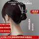 卡瑪倫麥穗發(fā)夾后腦勺抓夾發(fā)卡頭飾女高端2025鯊魚(yú)夾七夕情人節(jié)禮物女友 槍灰麥穗發(fā)夾（刻字/賀卡）