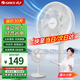 格力（GREE）電風(fēng)扇 落地扇 7葉大風(fēng)量 客廳臥室輕音電風(fēng)扇遙控 家用辦公室宿舍 臺立式兩用風(fēng)扇 FD-3515h7(白)【機(jī)械款】