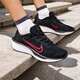 耐克（NIKE）跑步鞋男鞋 2025秋季新款QUEST 6公路跑鞋厚底緩震網(wǎng)面透氣跑鞋 QUEST 6/黑紅主推 41 (內(nèi)長(zhǎng)260mm)