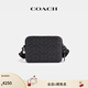 蔻馳（COACH）【七夕禮物】【專(zhuān)享直降】經(jīng)典標(biāo)志帆布CHARTER 24號(hào)斜挎包男包 炭黑色