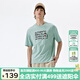 卡帕（Kappa）萌寵情侶短袖男女運(yùn)動(dòng)T恤休閑短袖印花半袖夏K0DX2TD45D