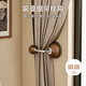 bydoll胡桃木紋窗簾掛鉤免打孔玄關(guān)進(jìn)門(mén)鑰匙鉤裝飾浴簾吸盤(pán)掛鉤