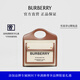 博柏利（BURBERRY）【禮物】女包 迷你雙色帆布拼皮革口袋包手提包