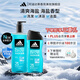 阿迪達(dá)斯（Adidas）男士護(hù)理沐浴露洗發(fā)沐浴洗臉三效合一運(yùn)動(dòng)香氛型 【三效合一】冰點(diǎn)600ml+250ml