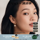 翡拉拉（fellala）商場(chǎng)同款仿珍珠耳環(huán)女氣質(zhì)耳墜復(fù)古仿珍珠耳飾時(shí)尚生日禮物送閨 商場(chǎng)同款