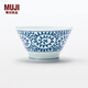 無(wú)印良品（MUJI）波佐見(jiàn)燒 飯碗 碗餐具 家用 MDR55A4A 1個(gè)