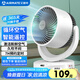艾美特（AIRMATE）空氣循環(huán)扇電風(fēng)扇家用桌面臺式落地節(jié)能四季小風(fēng)扇大風(fēng)量宿舍遙控搖頭小型電扇輕音空調(diào)伴侶 R27