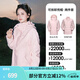 駱駝（CAMEL）三防沖鋒衣戶外登山服防風(fēng)防水防污三合一運(yùn)動(dòng)外套 AD22263513Y羽絨內(nèi)膽,煙花粉，女 M