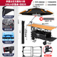 擺攤推車(chē)可折疊露營(yíng)帶桌子小吃車(chē)商用夜市烤腸冰粉車(chē)野餐擺攤神器 巨無(wú)霸 拖斗大車(chē)+148桌+拐杖傘