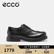愛步（ECCO）25年夏季新款都市商務(wù)牛皮增高皮鞋男 都市首爾522334 黑色39