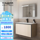 科勒（KOHLER）逸森浴室柜衛(wèi)生間臺盆柜子洗手間家具【國補15%】 逸森 浴室柜  單開門-左開60cm 依洛詩鏡柜(508MM)