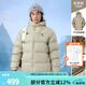 駱駝（CAMEL）【黑鉆5】戶外氣凝膠羽絨服24冬季新款男女同款保暖防潑水面包服 90絨  奶茶棕 男女同款 A34CAPN750B L