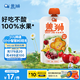 蓋獅車厘子香蕉蘋果果泥兒童零食袋裝果汁100g
