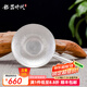 銀器時(shí)代 純手工足銀999錘紋銀茶漏泡茶器家用茶具配件茶葉過濾網(wǎng)茶渣漏網(wǎng) 50克+證書