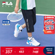 FILA【旋冰科技】斐樂(lè)童裝兒童2025夏季新款中大童網(wǎng)球七分褲 RD寶藍(lán)-NV 140
